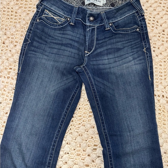 Ariat REAL Women's Blue Jeans.             #9 - Picture 3 of 14